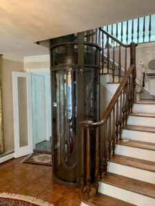 A Pneumatic Vacuum Elevator in a home